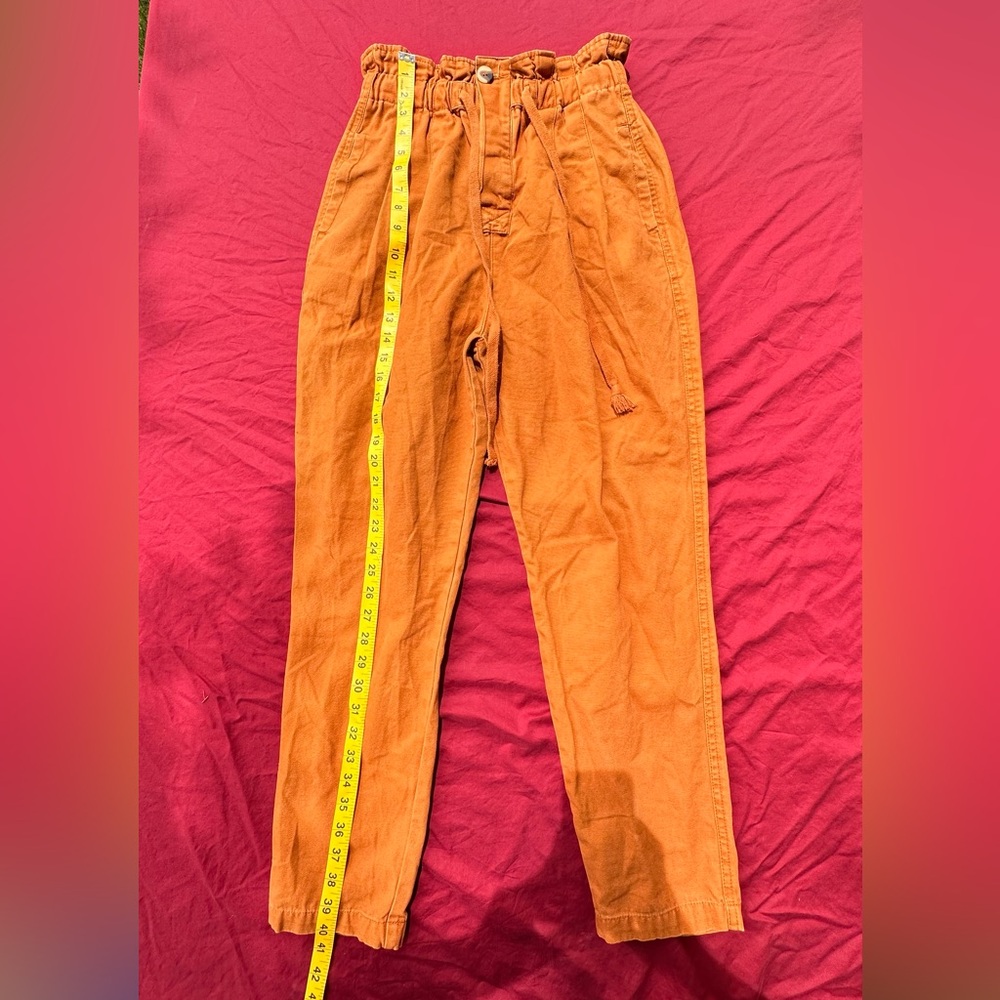 Zenana Outfitters Terracotta Drawstring Pants